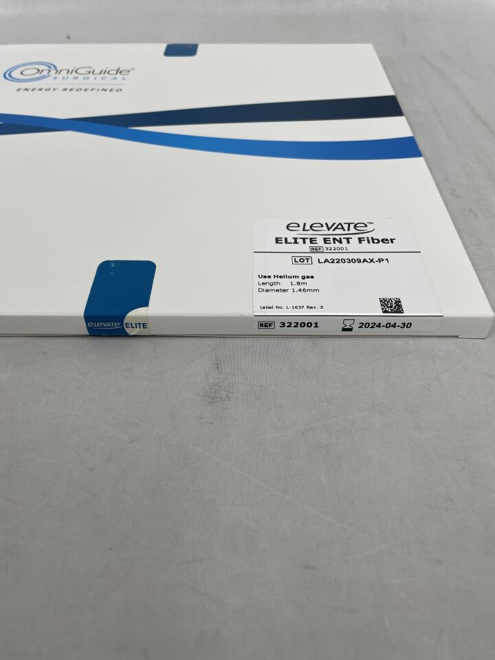 322001 - OMNIGUIDE SURGICAL - Elevate Elite ENT Fiber, (BX/1) - ( Expiry Date: 2024-04-30 )
