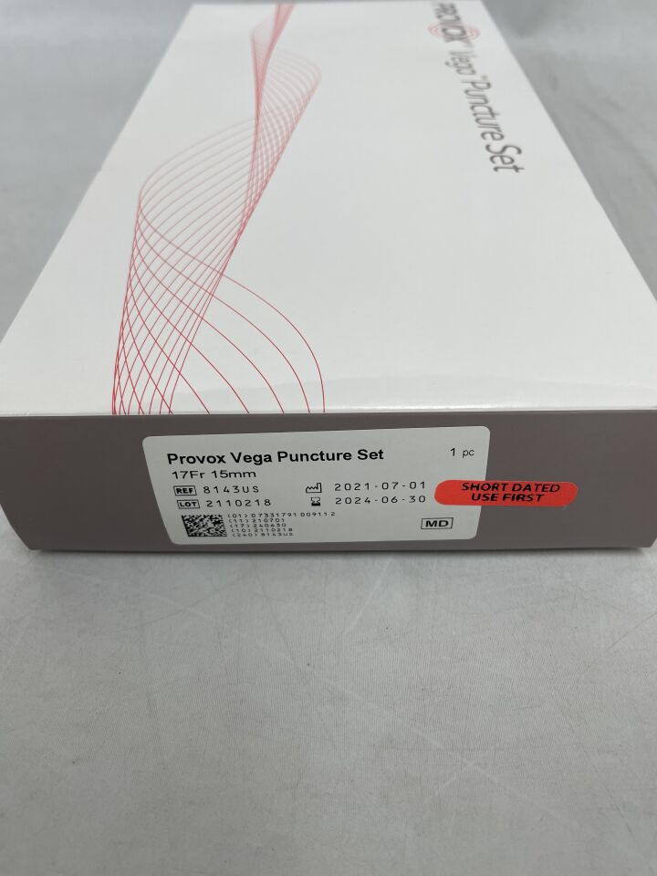8143US - ATOS MEDICAL - Provox Vega Puncture Set, 17Fr x 15mm, () - ( Expiry Date: 2024-06-30 )