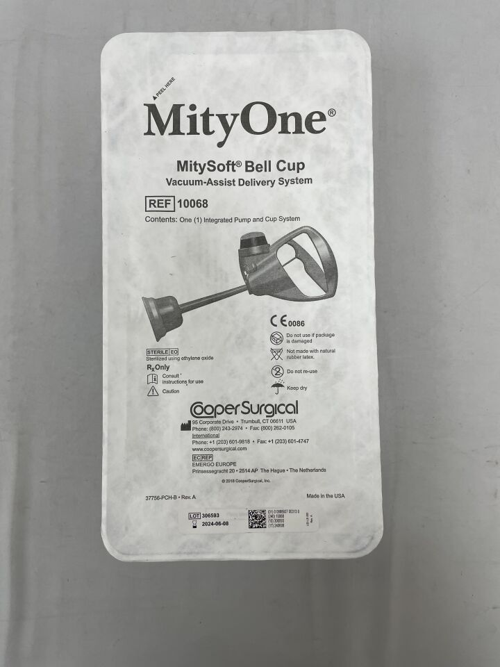 10068 - COOPER SURGICAL - MityOne Pump with MitySoftBell Cup, () - ( Expiry Date: 2024-06-08 )