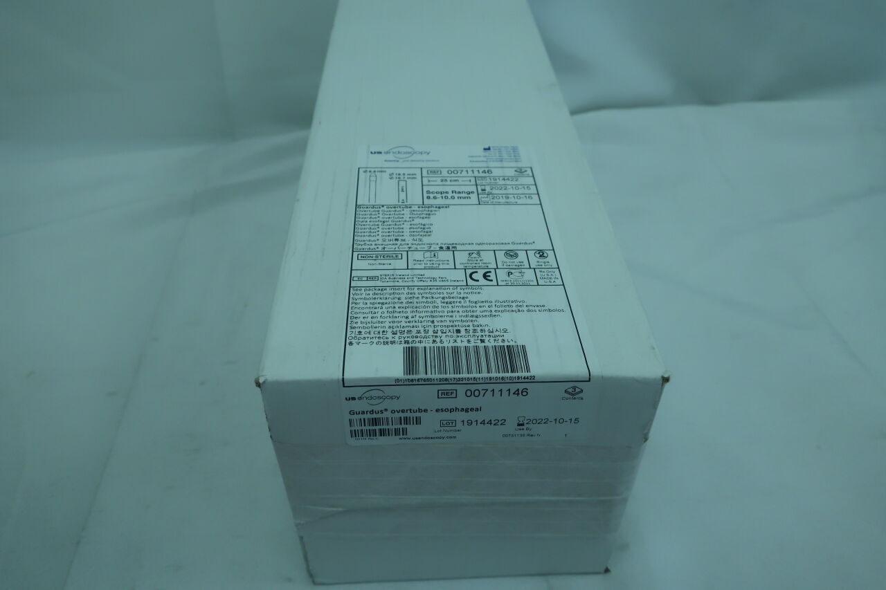 00711146 - US ENDOSCOPY - Guardus Overtube, Esophageal 8.6-10mm
, (BX/3) - ( Expiry Date: 2024-04-11 )
