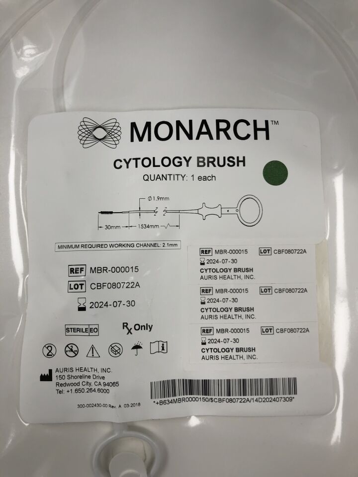MBR-000015 - AURIS - Cytology Brush, 1.9mm x 1564mm, (EA) - ( Expiry Date: 2024-07-30 )