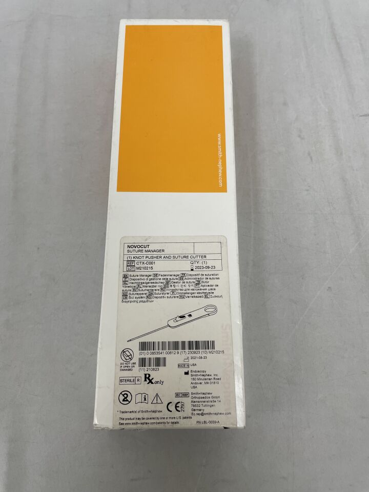CTX-C001 - SMITH & NEPHEW - Ceterix NovoCut Suture Manager For Meniscal Repair System, () - ( Expiry Date: 2023-09-23 )