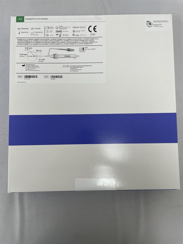 PPLUS120 - PHILIPS - Pioneer Plus Percutaneous Catheter and Diagnostic Ultrasound Transducer, () - ( Expiry Date: 2024-02-25 )
