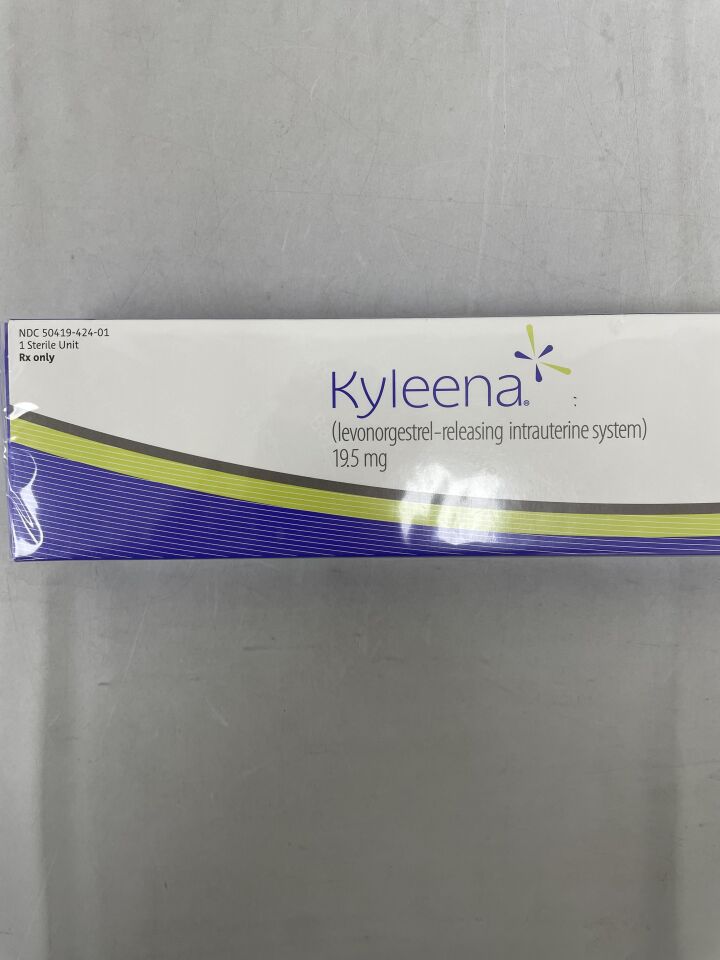 NDC-50419-424-01 - BAYER - Kyleena Levonorgestrel-Releasing Intrauterine System, 19.5mg IUD, (BX/1) - ( Expiry Date: 2024-09-30 )