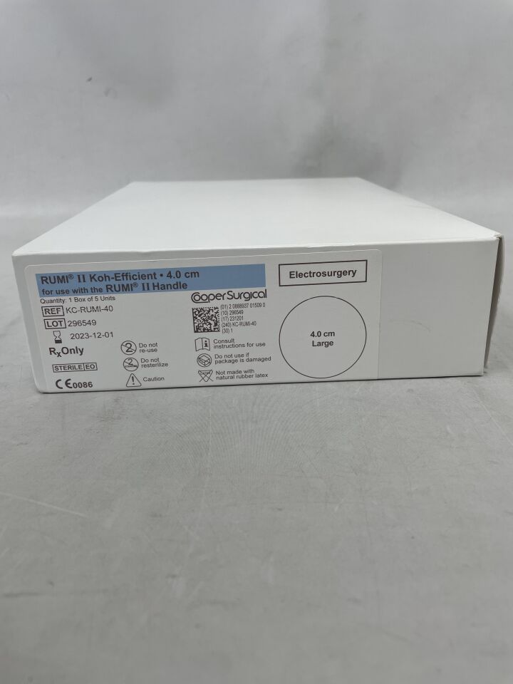 KC-RUMI-40 - COOPER SURGICAL - Rumi II Koh-Efficient System, 4 cm Size, Large, () - ( Expiry Date: 2023-12-01 )
