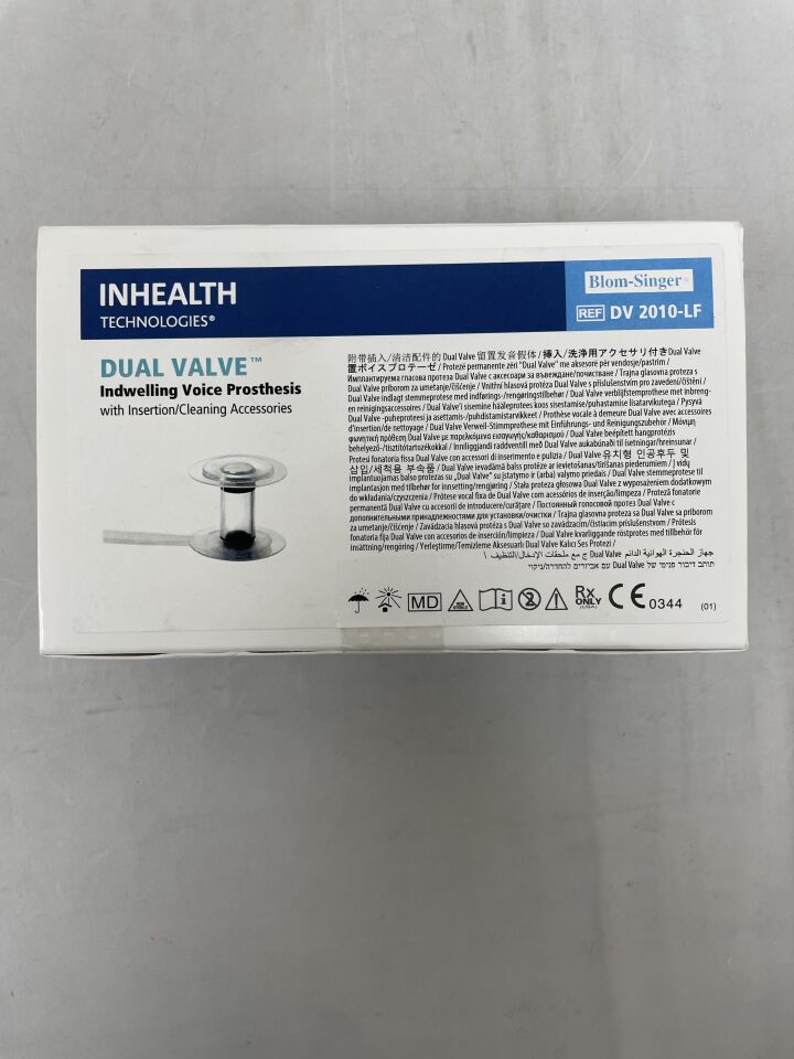 DV 2010-LF - INHEALTH - Dual Valve Indwelling Voice Prosthesis, 20F, (BX/1) - ( Expiry Date: 2024-12-15 )