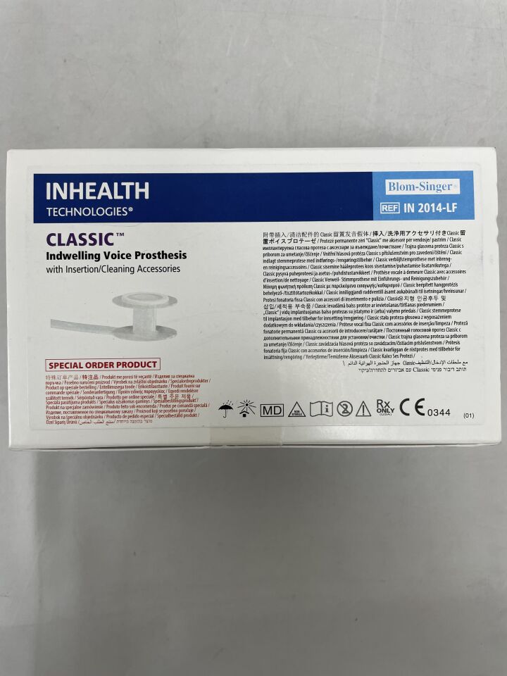 IN2014-LF - INHEALTH TECHNOLOGY - Blom-Singer Voice Prostheses, (BX/1) - ( Expiry Date: 2024-10-28 )