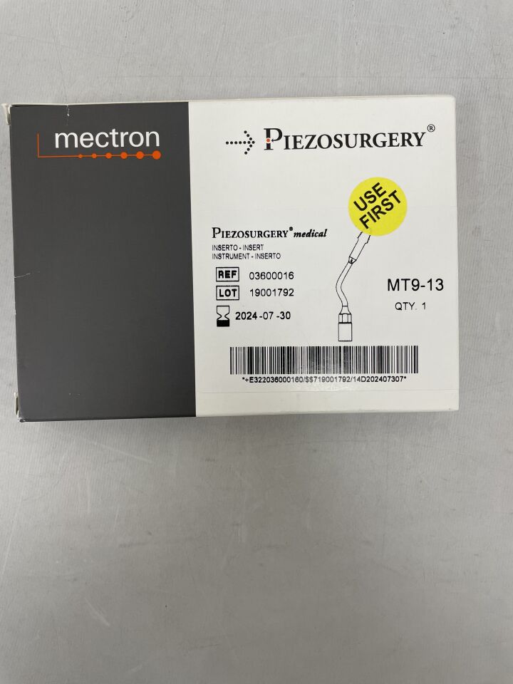03600016 - MECTRON - Piezosurgery Osteotomy Microsaw,MT9-13, (BX/1) - ( Expiry Date: 2024-07-30 )