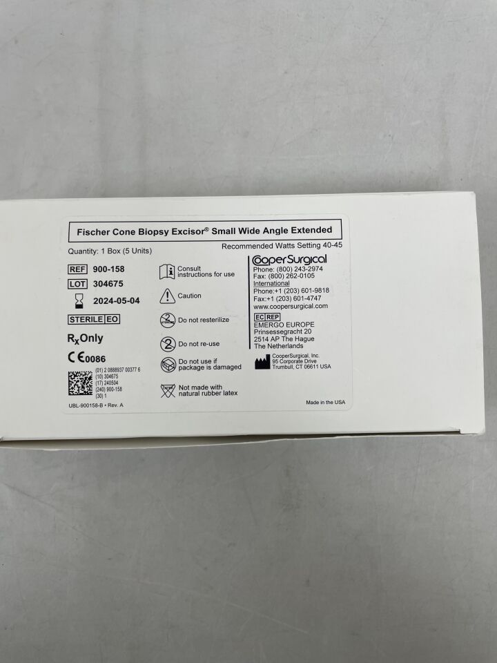 900-158 - COOPER SURGICAL - Excisor Cone Biopsy Fischer Small/Wide, (BX/5) - ( Expiry Date: 2024-05-04 )