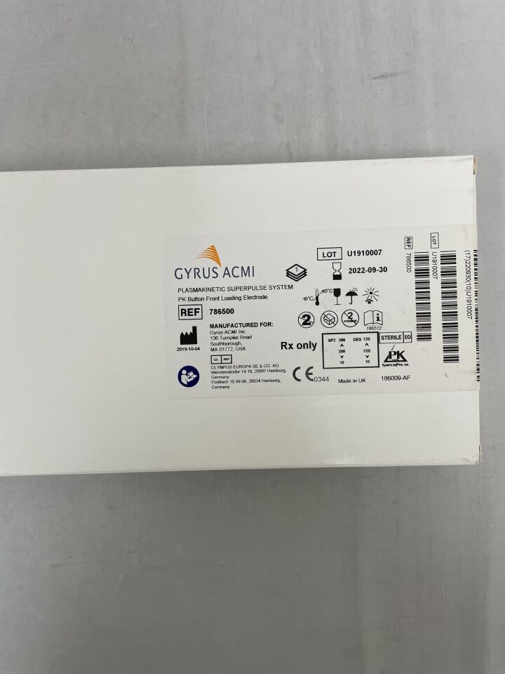 786500 - GYRUS ACMI - PK Button Front Loading Electrode, (BX/1) - ( Expiry Date: 2022-09-30 )