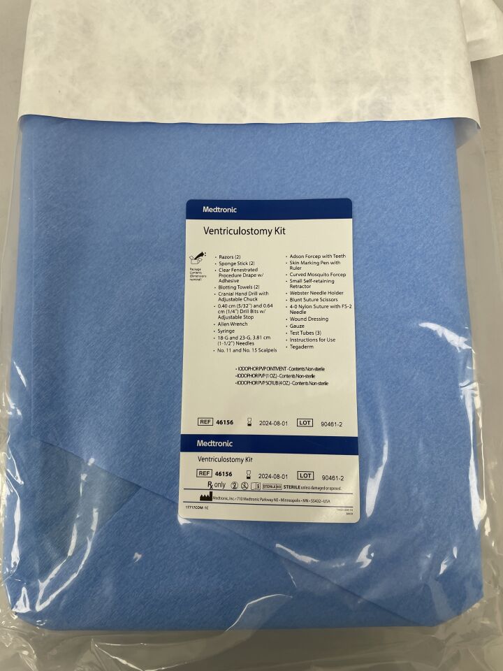 46156 - MEDTRONIC - Ventriculostomy Kit, (EA) - ( Expiry Date: 2024-08-01 )