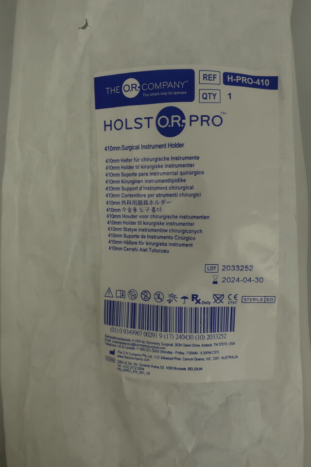 HPRO-410 - THE O.R. COMPANY - Surgical Instrument Holder, 410mm, (EA) - ( Expiry Date: 2024-06-30 )