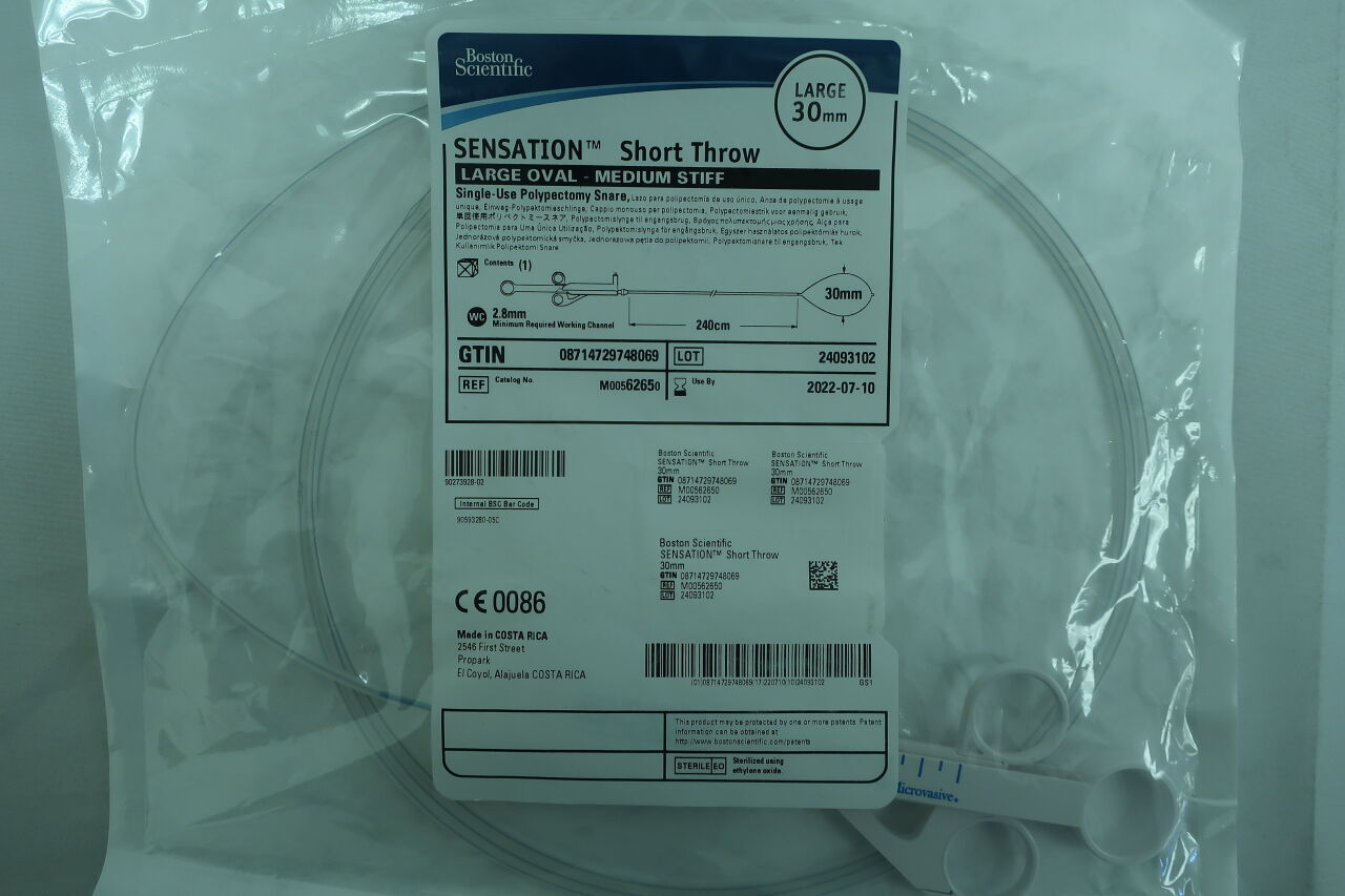 6265 - BOSTON SCIENTIFIC - Sensation Single-Use Short Throw Snare, 30 mm Loop Width, () - ( Expiry Date: )