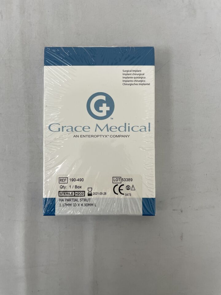 190-490 - GRACE MEDICAL - HA PARTIAL STRUT, 1.17 x 4.90mm, (BX/1) - ( Expiry Date: 2021-09-28 )
