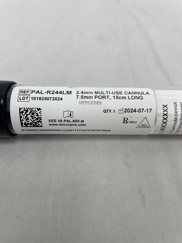 PAL-R244LM - MICRO-AIRE - 2.4mm 多用途套管,梅賽德斯,(EA)-(有效期至:2099-12-31)