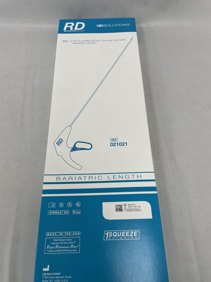 21021 - LSI SOLUTIONS - Disposable 5mm Suturing Device, (BX/1) - ( Expiry Date: 2024-02-29 )