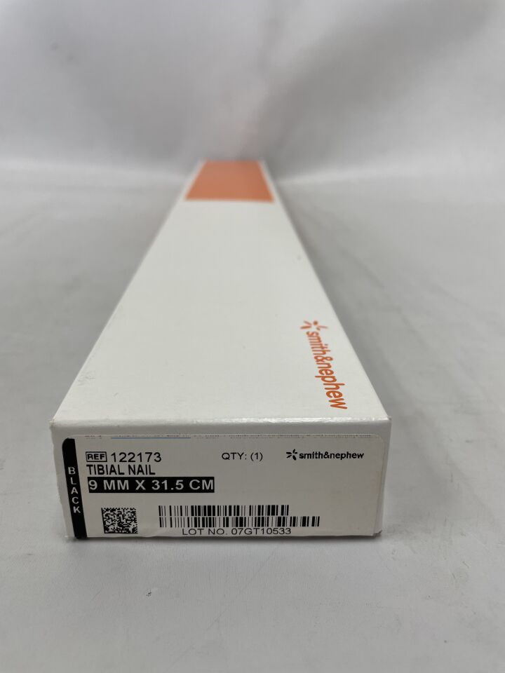 122173 - SMITH & NEPHEW - Tibial Nail, 9mm x 31.5cm, (BX/1) - ( Expiry Date: 2018-10-03 )