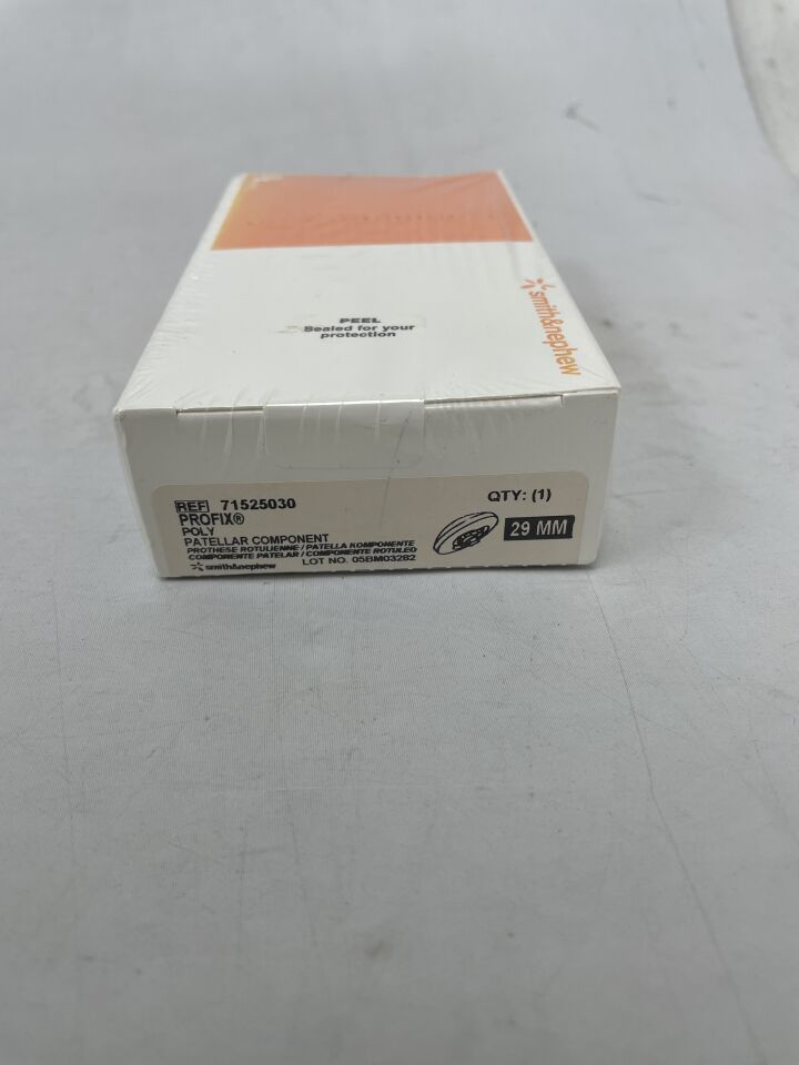 71525030 - SMITH & NEPHEW - PROFIX Poly Paterllar Component, 29mm, (BX/1)