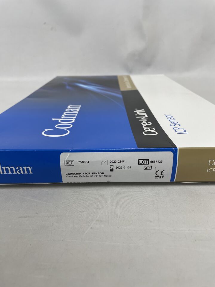 82-6854 - CODMAN - codman cerelink icp sensor, ventricular catheter kit, (BX/1) - ( Expiry Date: 2025-01-31 )