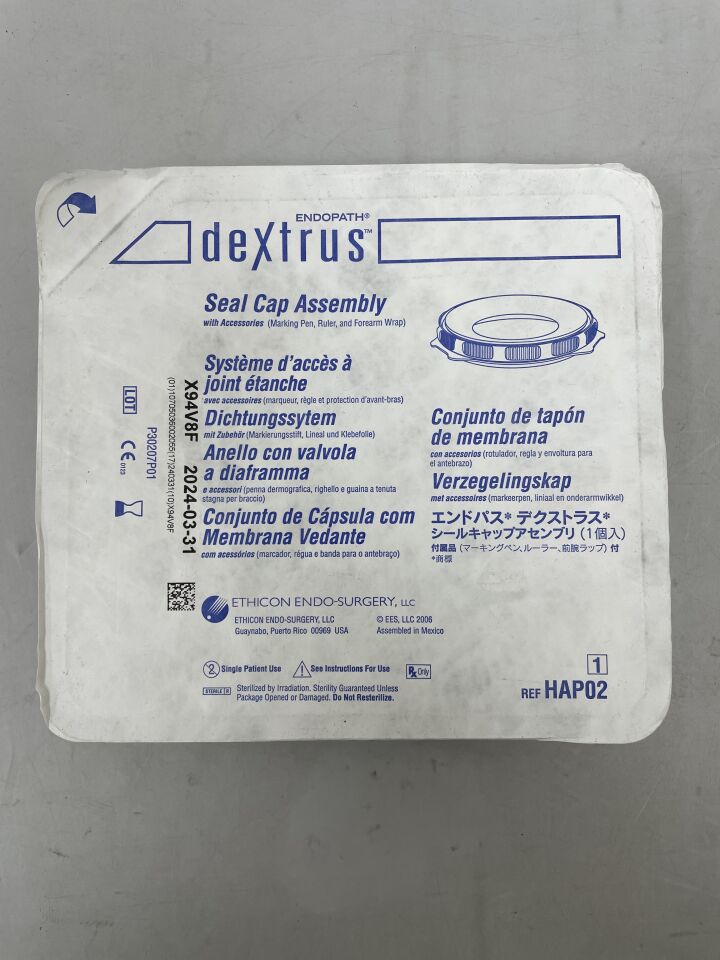 HAP02 - ETHICON - Endopath Dextrus Seal Cap Assembly with Accessory, (EA) - ( Expiry Date: 2024-03-31 )