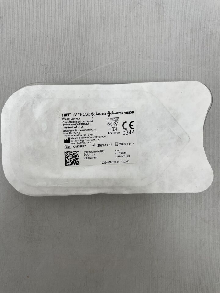 1MTEC30 - JOHNSON & JOHNSON - The Unfolder Implantation System Platinum 1 Series Cartridges , () - ( Expiry Date: 2024-11-14 )