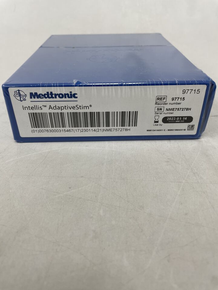 97715 - MEDTRONIC - Intellis AdaptiveStim Implantable Neurostimulator for SCS, (BX/1) - ( Expiry Date: 2023-01-14 )