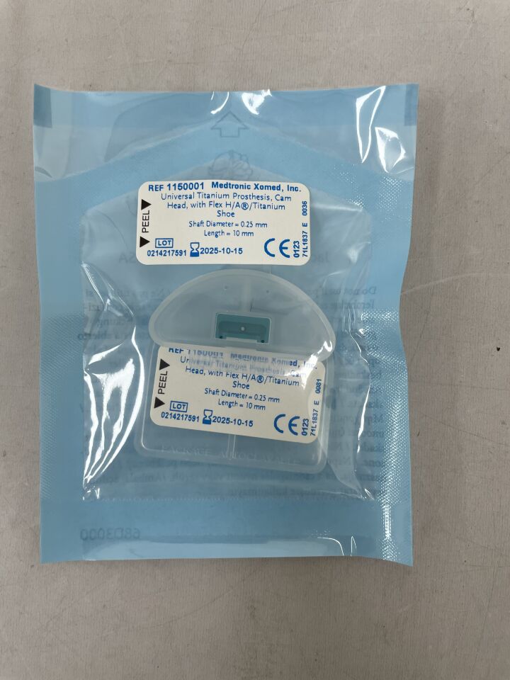 1150001 - MEDTRONIC - Universal Titanium Prothesis, Cam Head with Flex H/A Titanium Shoe , ( EA ) - ( Expiry Date : 2025-10-15 )