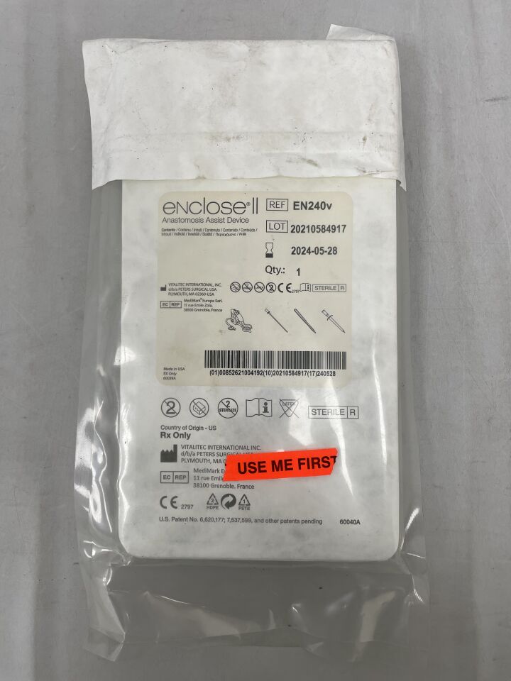 EN240v - VITALITEC INTERNATIONAL - EnClose II Anastomosis Assist Device 4.0mm Aortic Punch, (EA) - ( Expiry Date: 2024-05-28 )