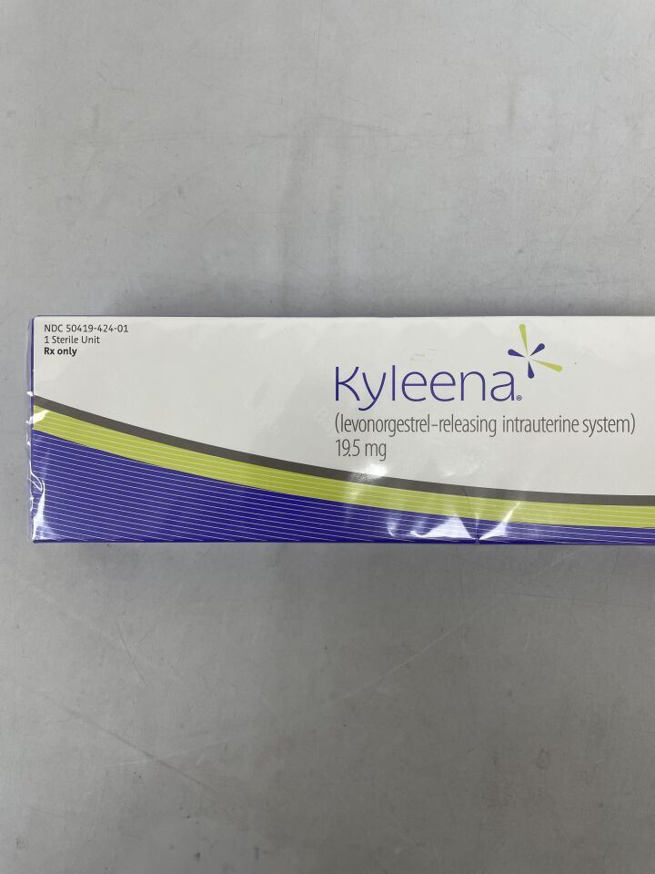 NDC-50419-424-01 - BAYER - Kyleena Levonorgestrel-Releasing Intrauterine System, 19.5mg IUD, (BX/1) - ( Expiry Date: 2024-09-30 )