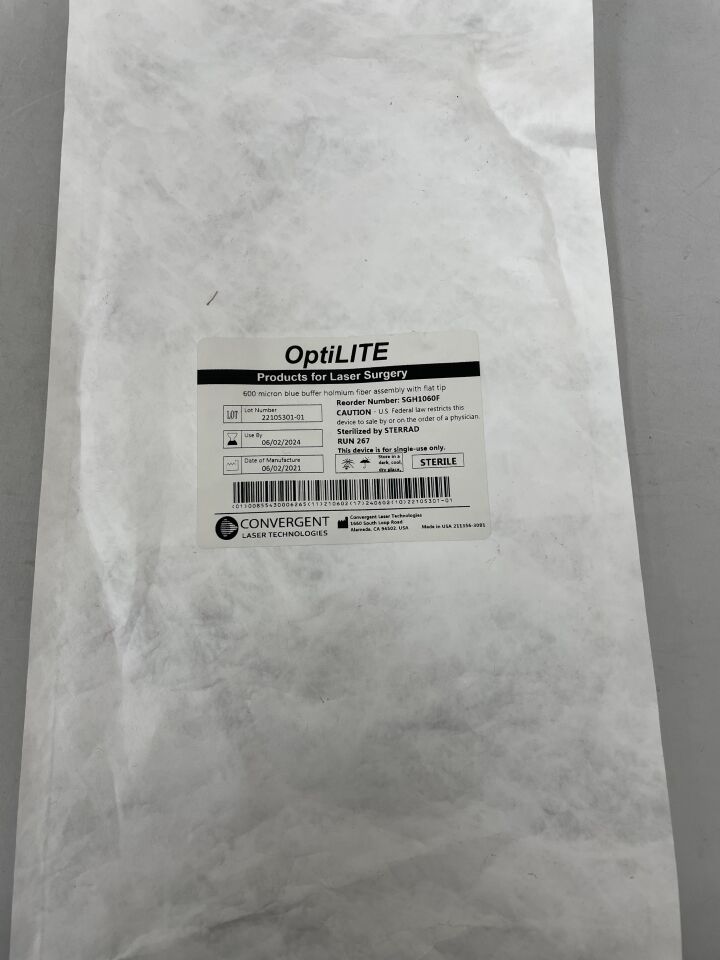 SGH1060F - CONVERGENT LASER TECHNOLOGIES - Convergent OptiLITE Fiber, (EA)