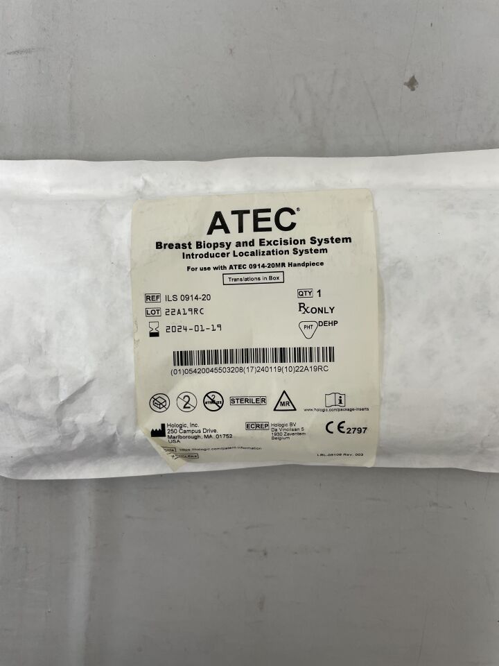 ILS 0914-20 - HOLOGIC - 9G Introducer Localization Set for ATEC 0914-20MR, (EA) - ( Expiry Date: 2024-01-19 )