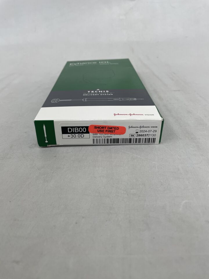 DIB00U0300 - JOHNSON & JOHNSON - TECNIS Eyhance IOL with TECNIS Simplicity Delivery System, +30.0D, (BX/1) - ( Expiry Date: 2024-07-29 )