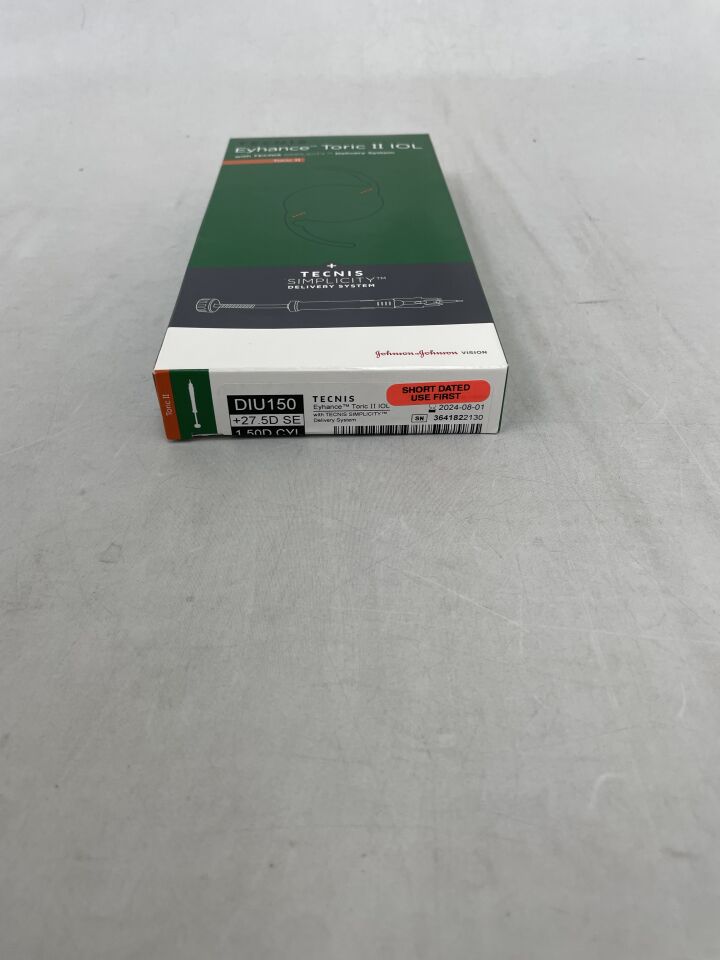 DIU150U275 - JOHNSON & JOHNSON - TECNIS Eyhance Toric II IOL, +27.5D, (BX/1)