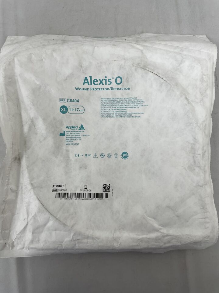 C8404 - APPLIED MEDICAL RESOURCES - Alexis O Wound Retractor, XL, 34 cm Sheath Length, (EA) - ( Expiry Date: 2023-08-06 )