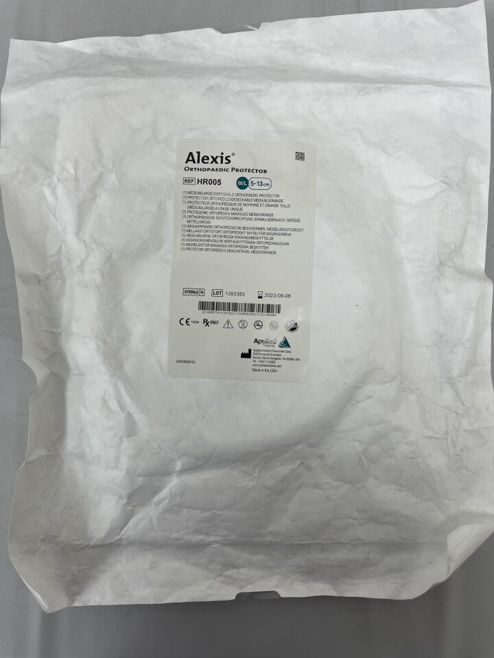 HR005 - APPLIED MEDICAL RESOURCES - Alexis Rigid Orthopedic Protector, Medium / Large, (EA) - ( Expiry Date: 2023-08-06 )