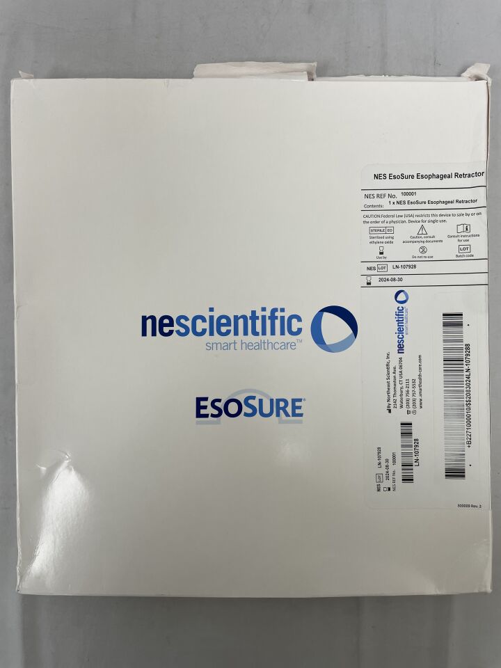 100001 - NESCIENTIFIC - esosure smart care esophageal retractor, (BX/1) - ( Expiry Date: 2024-08-30 )