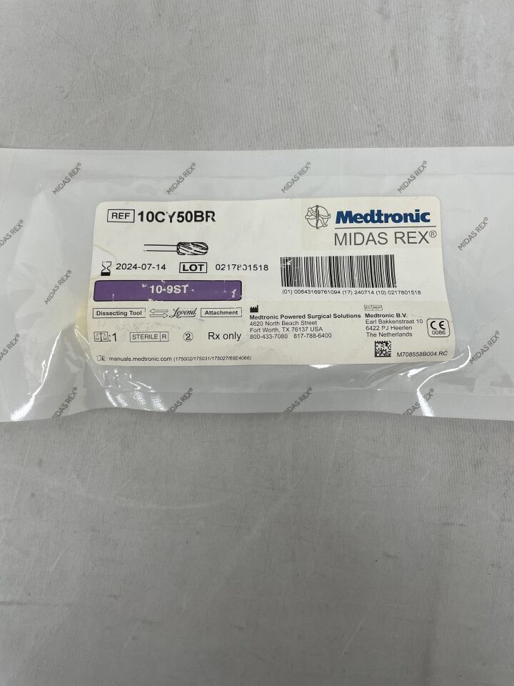 10CY50BR - MEDTRONIC - midas rex mr8, cylinder barrel 10cm, 5mm, (EA) - ( Expiry Date: 2024-07-14 )