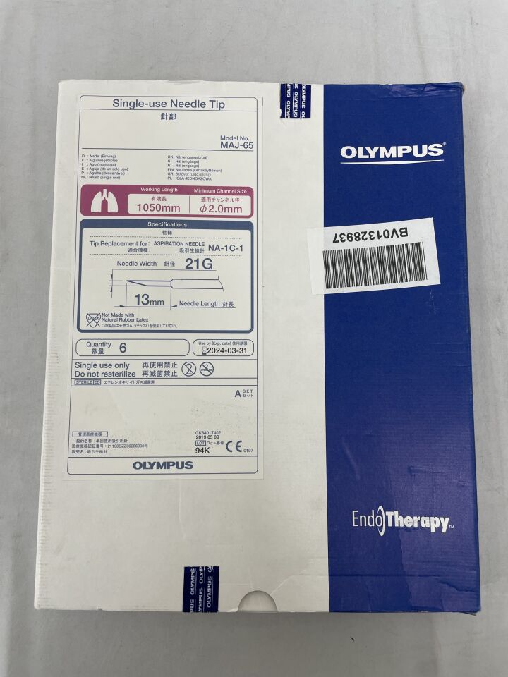 MAJ-65 - OLYMPUS - Tip Replacement for Injector Needle NM-101C-0427, (BX/6) - ( Expiry Date: 2024-03-31 )