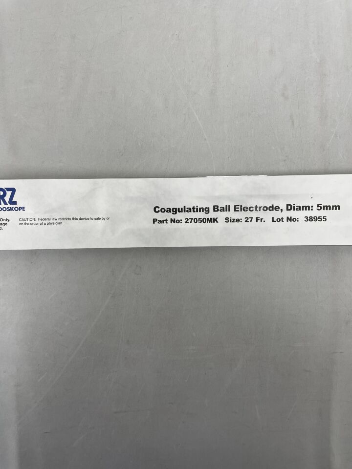 27050MK - STORZ - Monopolar Coagulating Ball Small Electrode 5mm 27Fr , ( EA ) - ( Expiry Date : 2099-12-31 )