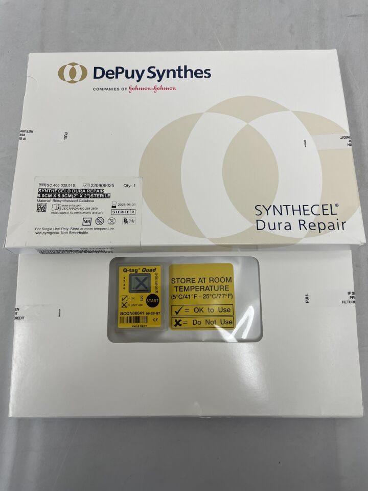 SC.400.025.01S - SYNTHES - Synthecel Dura Repair 3" x 3" - DO NOT USE, (BX/1) - ( Expiry Date: 2025-05-31 )