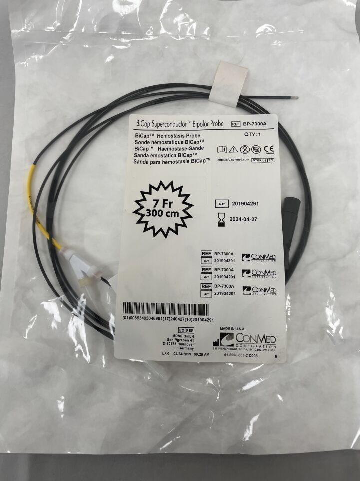 BP-7300A - CONMED - BiCap Multi-Electrode Bipolar Hemostasis Probe 7F x 300cm, (EA) - ( Expiry Date: 2024-04-27 )