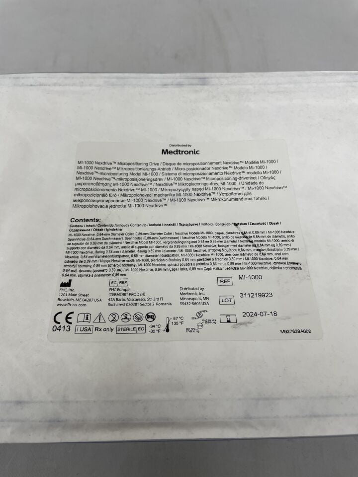 MI-1000 - MEDTRONIC - nexdrive micropositioning drive with display option, (EA) - ( Expiry Date: 2024-07-18 )