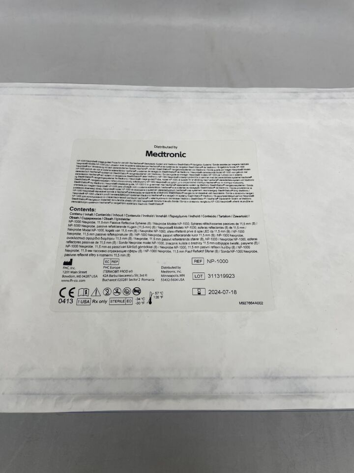 NP-1000 - MEDTRONIC - Nexprobe Image-Guided Probe, (EA) - ( Expiry Date: 2024-07-18 )
