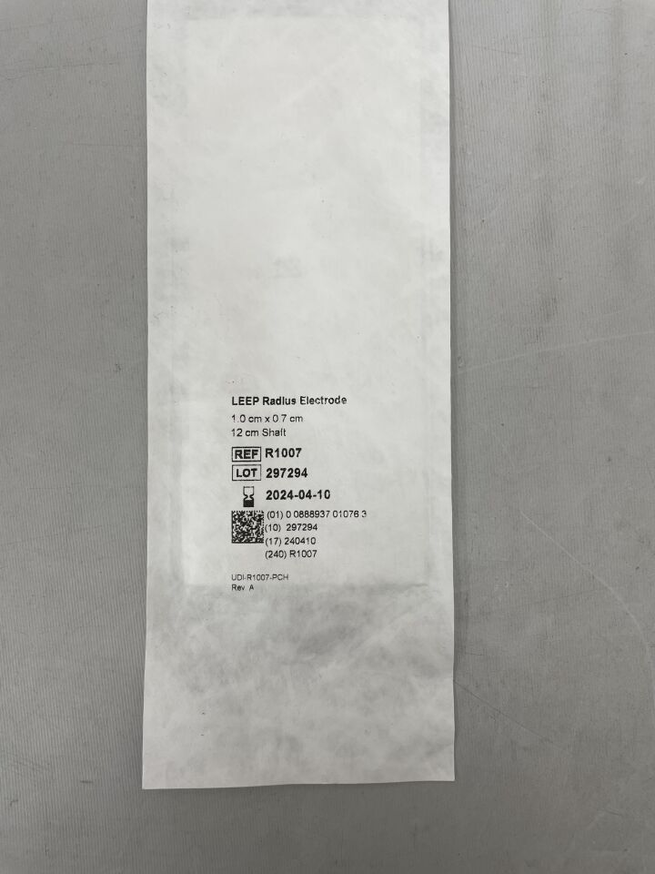 R1007 - COOPER SURGICAL - Leep Radius Electrode For Electrosurgical Procedures 1.0CM x 0.7CM , (EA) - ( Expiry Date: 2024-04-10 )
