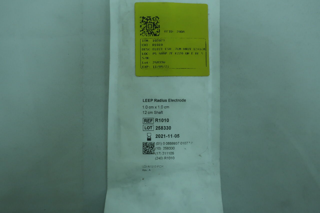 R1010 - COOPER SURGICAL - Cooper Surgical LEEP Medium Radius Loop Electrode 1.0cm x 1.0cm, (EA) - ( Expiry Date: 2024-04-19 )