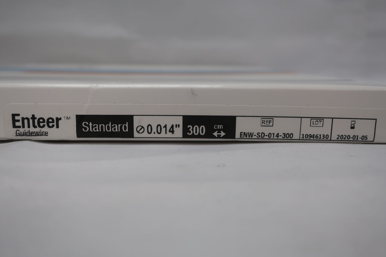ENW-SD-014-300 - EV3 - Enteer Guidewire Standard 0.014" / 300cm (x) Lot of 4, (BX/1) - ( Expiry Date: 2024-06-29 )