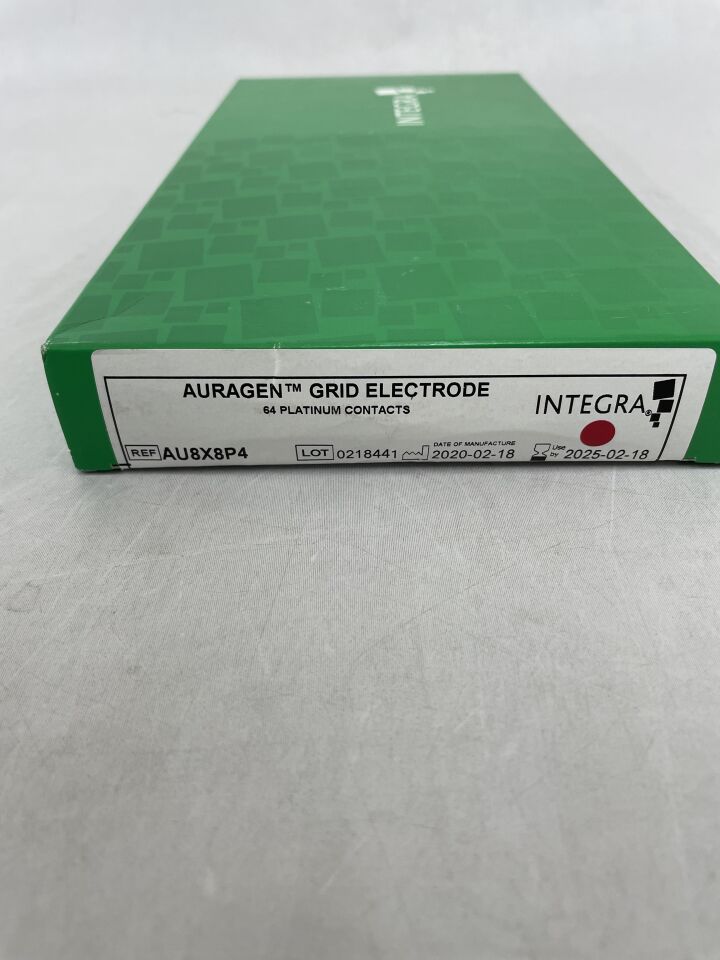 AU8X8P4 - INTEGRA - Auragen Grid Electrode 64 Platinum Contacts, (BX/1) - ( Expiry Date: 2025-02-18 )
