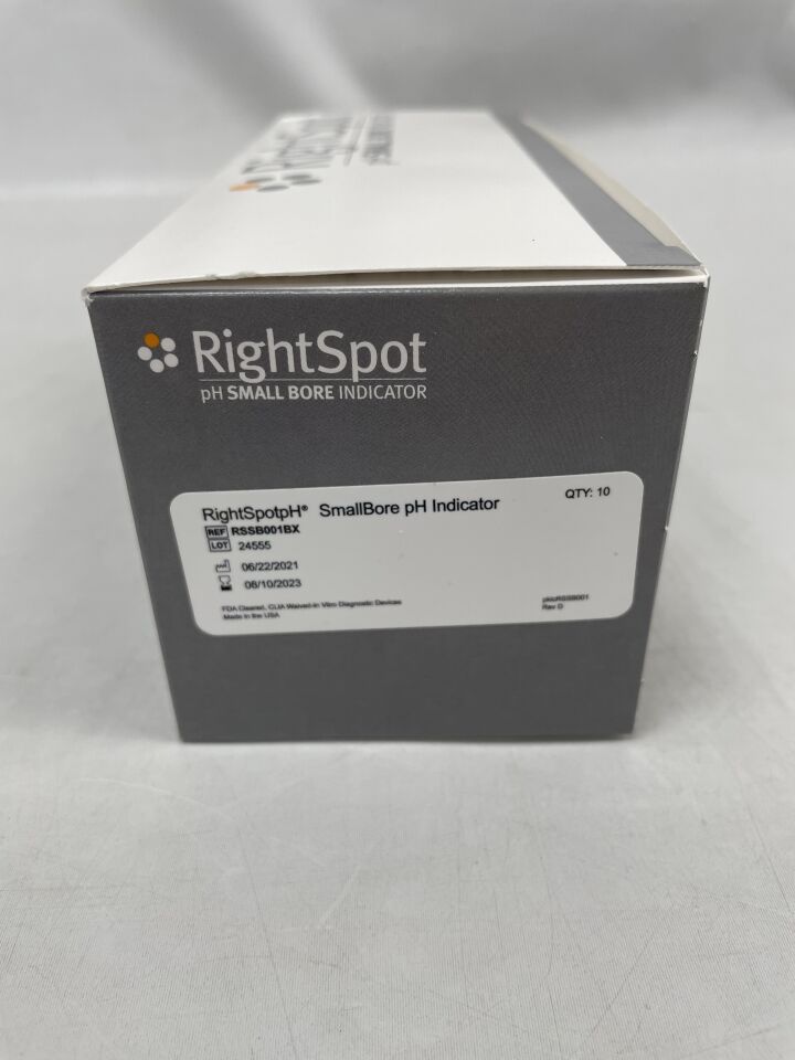 RSSB001 - RIGHTBIOMETRICS - RightSpot pH Bore Indicator, (BX/1) - ( Expiry Date: 2023-08-10 )