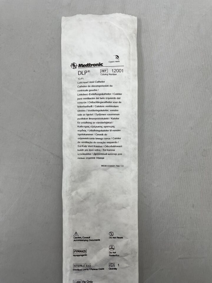 12001 - MEDTRONIC - DLP Vent, 13F, PVC, Right Angle, 1/4" Vented, (EA) - ( Expiry Date: 2025-01-12 )