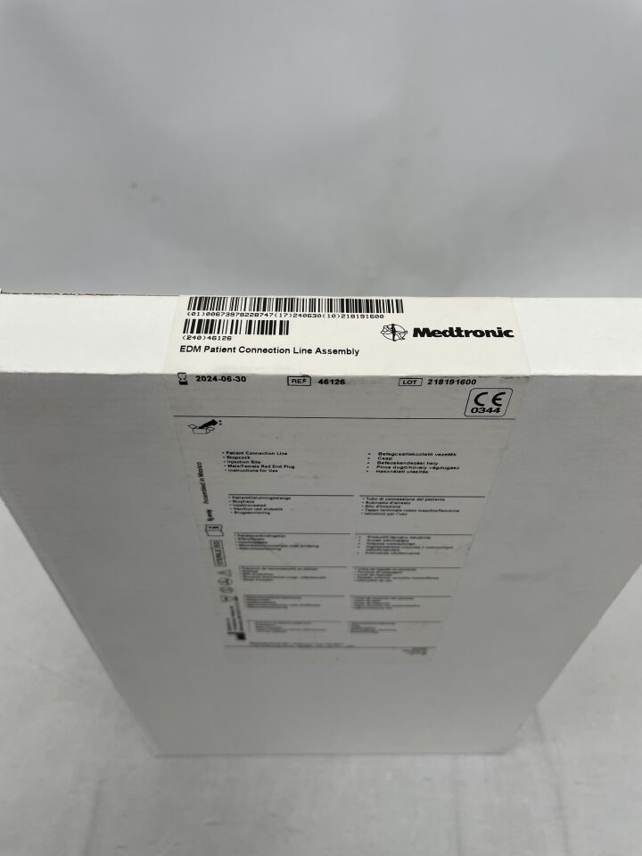46126 - MEDTRONIC - EDM Patient Connection Line Assembly, (BX/1) - ( Expiry Date: 2024-06-30 )
